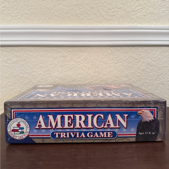 American Trivia Game Books Are Fun New Sealed Patriotic Family Board Game Kids - Picture 10 of 10